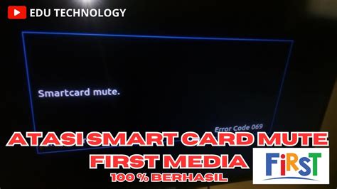 first media smart card muted 